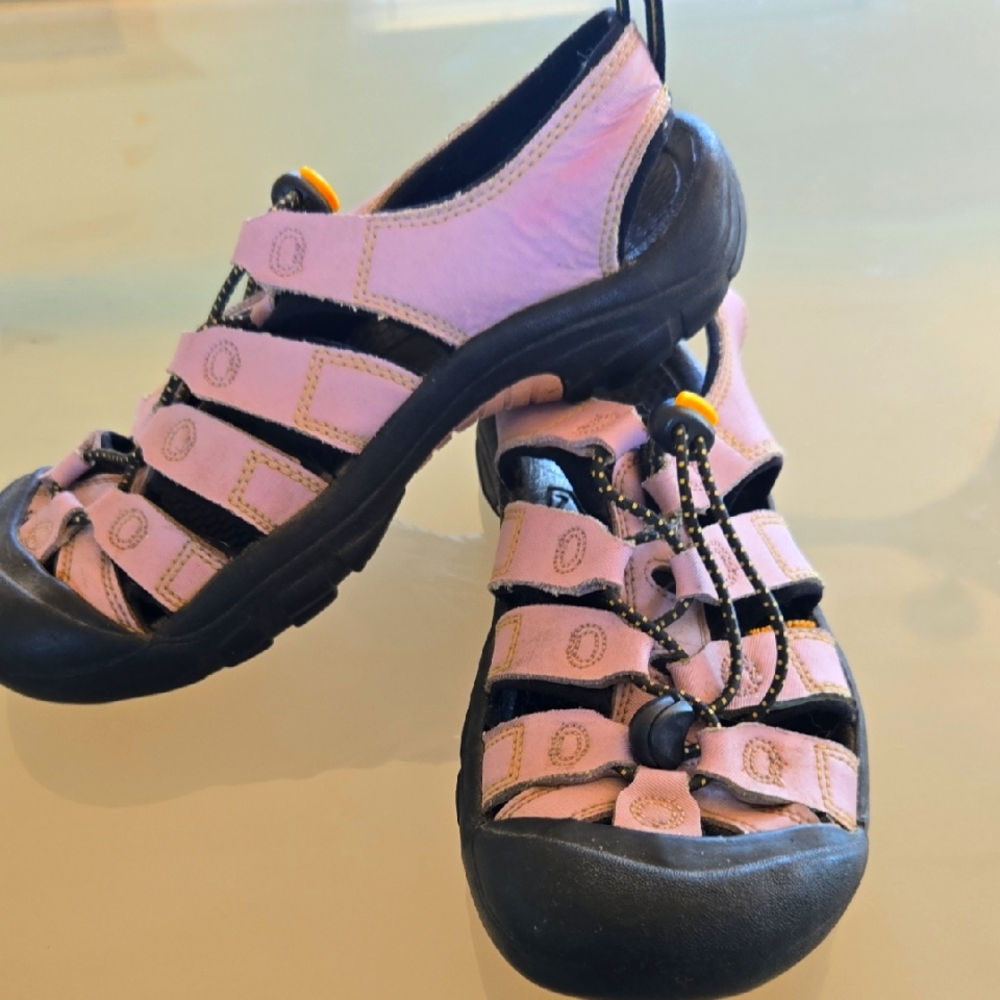 Womens Pink Outdoor Sandals
